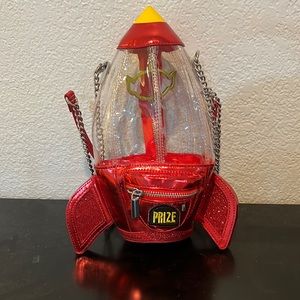 Disney Pizza Planet Alien The claw cross body bag